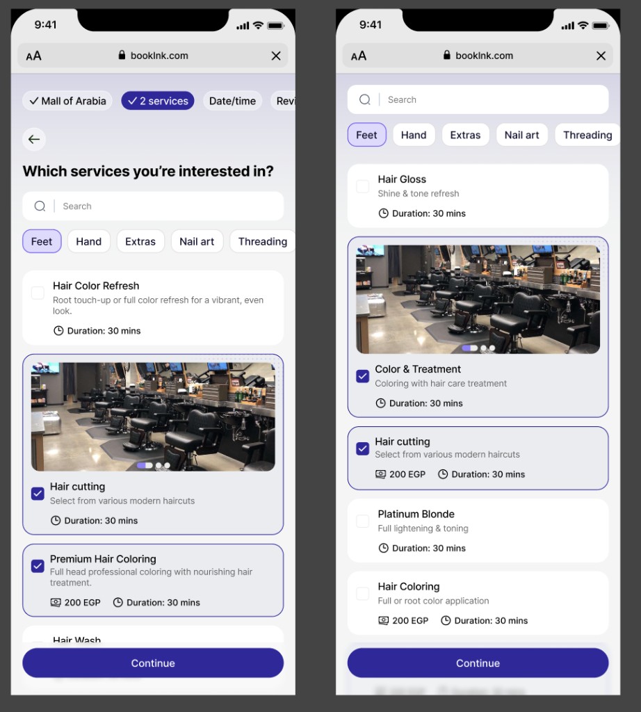 Online Booking & Deposits & Live Receipts